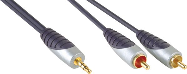 Кабель Bandridge SAL3402 RCA(m)-RCA(m)