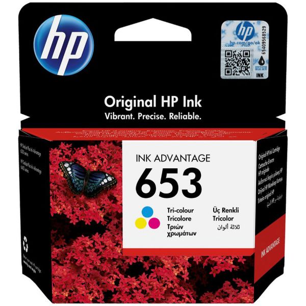 Картридж для принтера и МФУ HP 653 3YM74AE