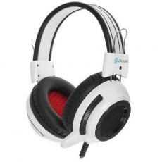 Компьютерная гарнитура Oklick HS-G300 белый/черный